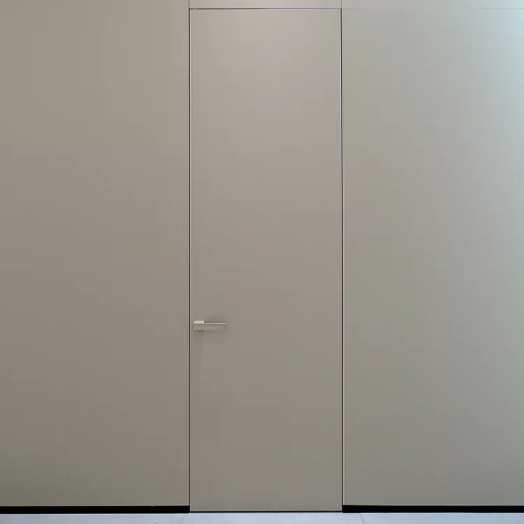 Wat zorgt ervoor dat een verzonken binnendraaideur geschikt is voor moderne ruimtes?
