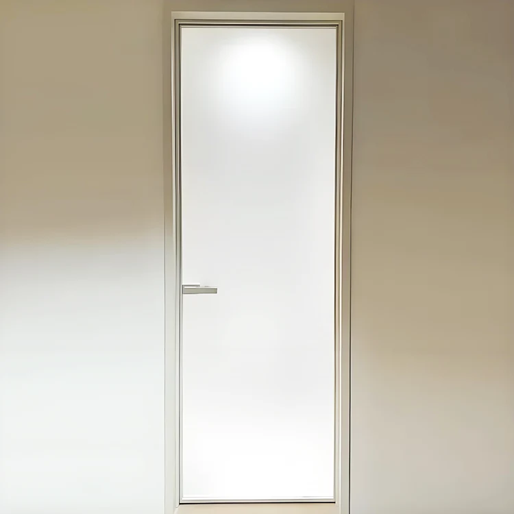 Glazen deur met dubbele beglazing